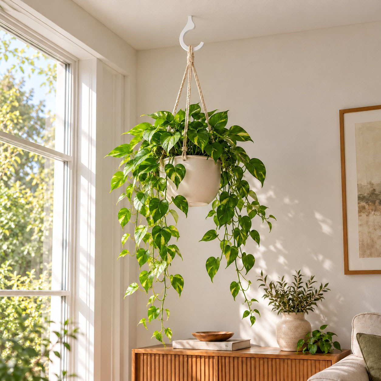 Ceilinghook Drop White-Suspenz
